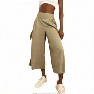 Aritzia Sunday Best Sullivan Pants High Waisted Wide Leg Crop Pants